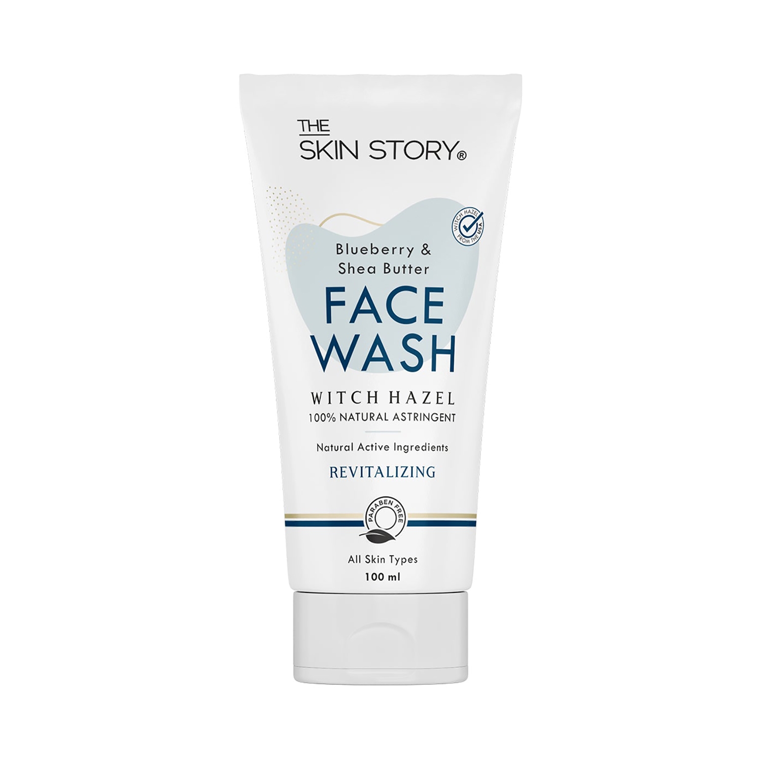 The Skin Story | The Skin Story Shea Butter & Blueberry Facewash (100ml)