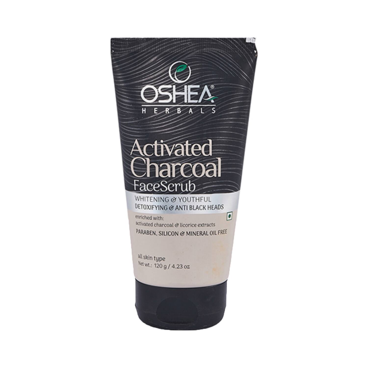 Oshea Herbals | Oshea Herbals Activated Charcoal Face Scrub (120g)