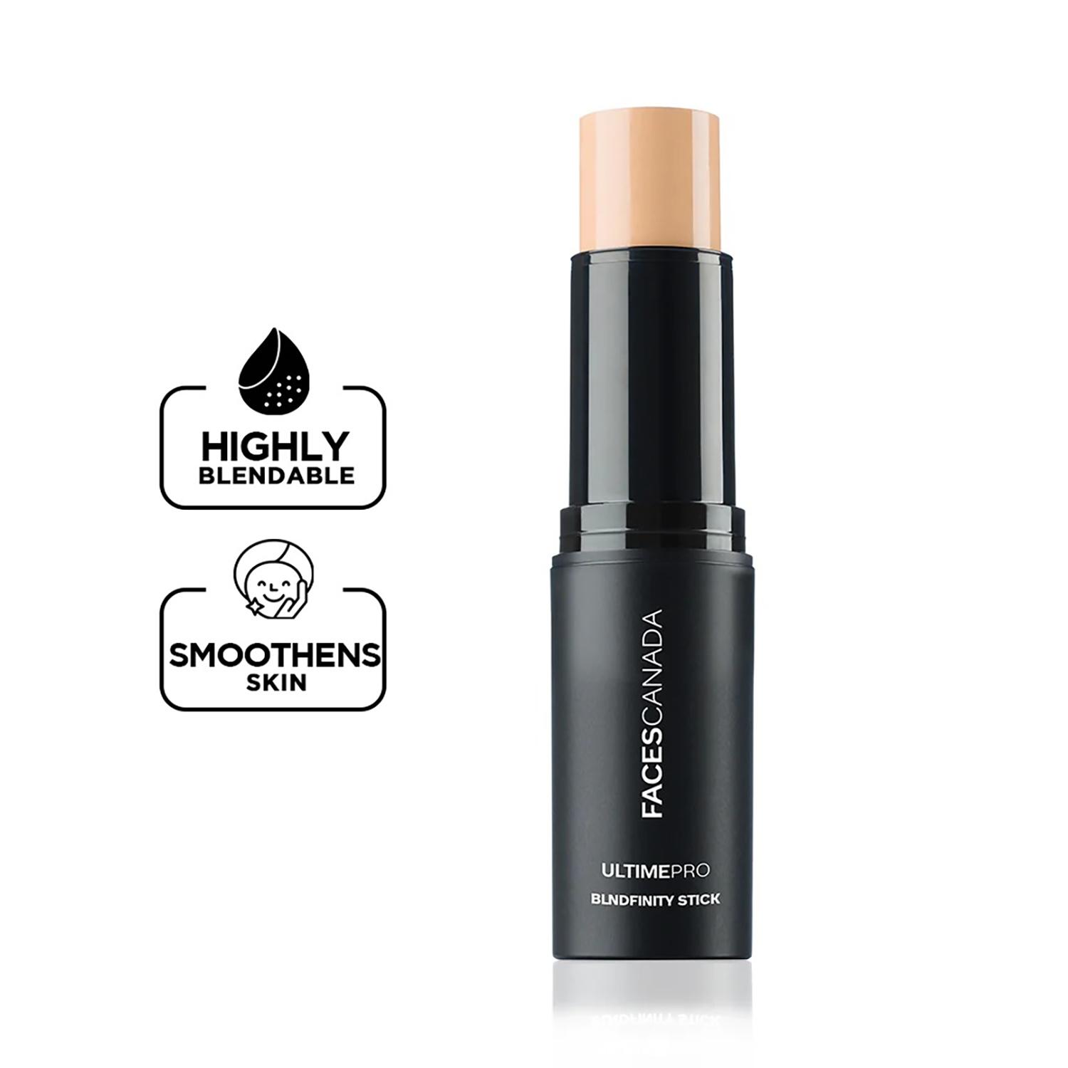 Faces Canada | Faces Canada Ultime Pro BlendFinity Stick Concealer - Light, Creamy Texture (10 g)