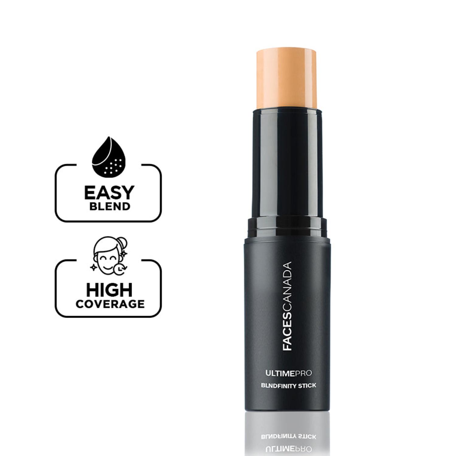 Faces Canada | Faces Canada Ultime Pro BlendFinity Stick Foundation - Beige, Creamy Texture (10 g)