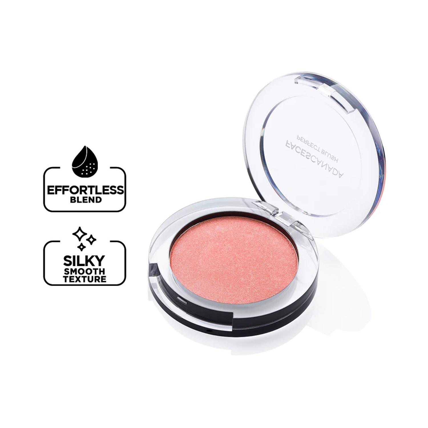 Faces Canada | Faces Canada Perfecting Blush - Coral Pink 01, Lightweight & Long Lasting Natural Looking Glow (5 g)
