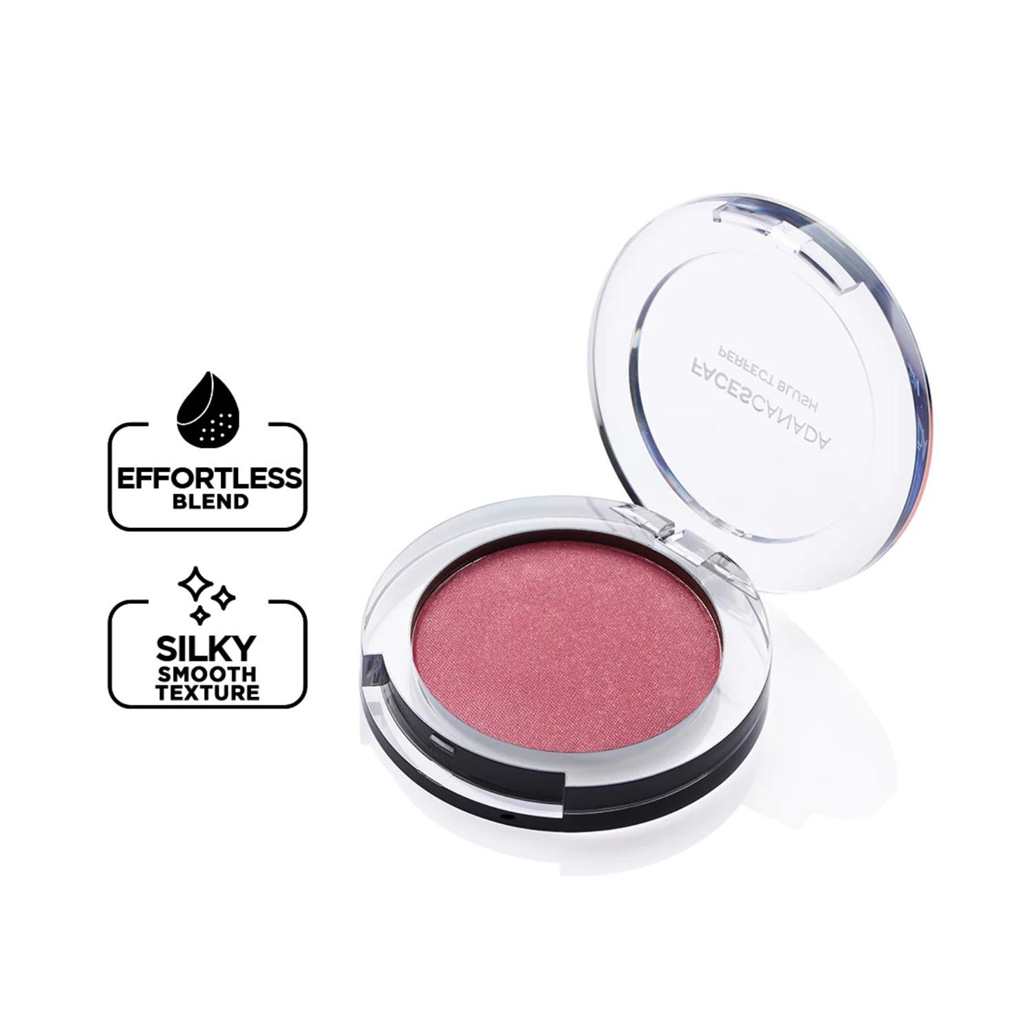 Faces Canada | Faces Canada Perfecting Blush - Hot Pink 02, Lightweight & Long Lasting Natural Looking Glow (5 g)