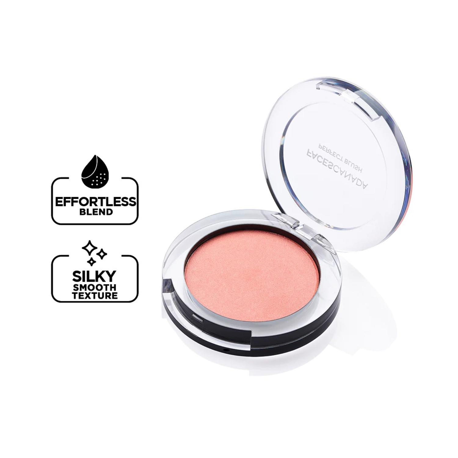 Faces Canada | Faces Canada Perfecting Blush - Cocktail Peach 04, Lightweight & Long Lasting (5 g)