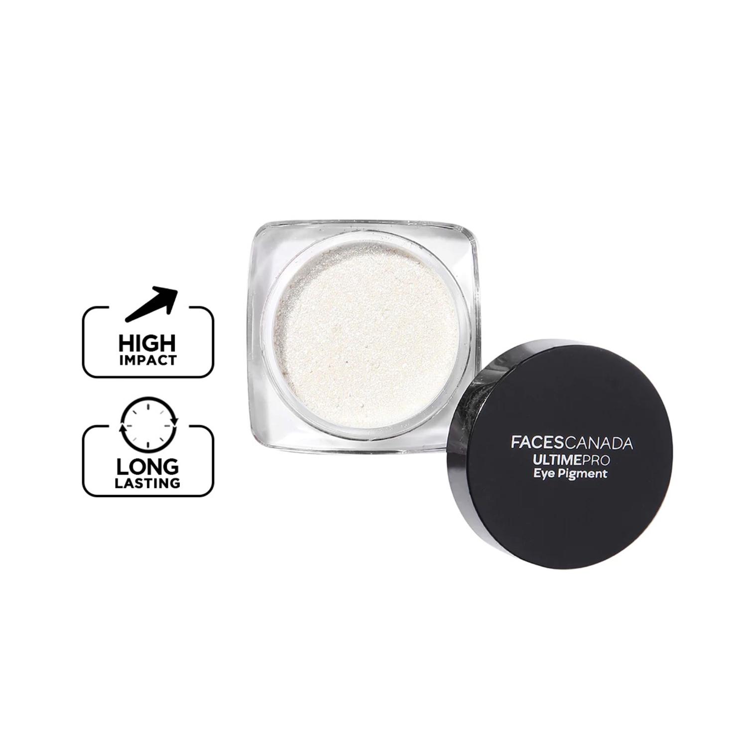 Faces Canada | Faces Canada Ultime Pro Eye Pigment - Holographic 04, Shimmery Finish, Long-Lasting (1.8 g)