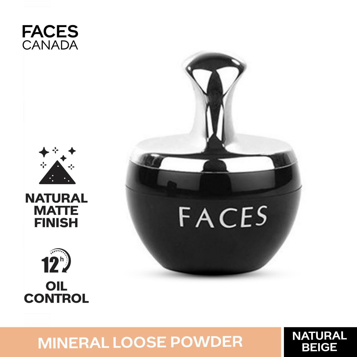 Faces Canada | Faces Canada Ultime Pro Mineral Loose Powder - Natural Beige 05, Luminous Matte Setting Powder (7 g)