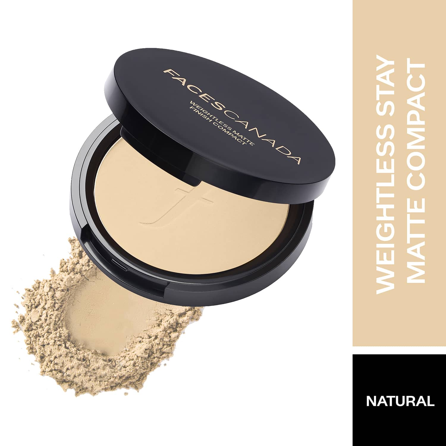 Faces Canada | Faces Canada Weightless Stay Matte Compact - 02 Natural (9g)