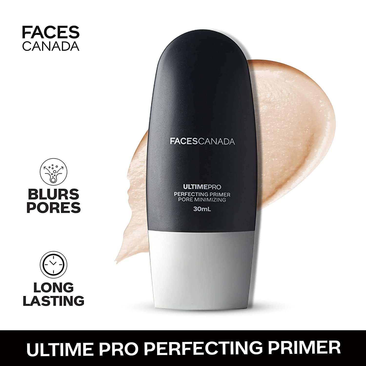 Faces Canada | Faces Canada Ultime Pro Perfecting Primer, Lightweight Pore Minimizing Face Primer (30 ml)