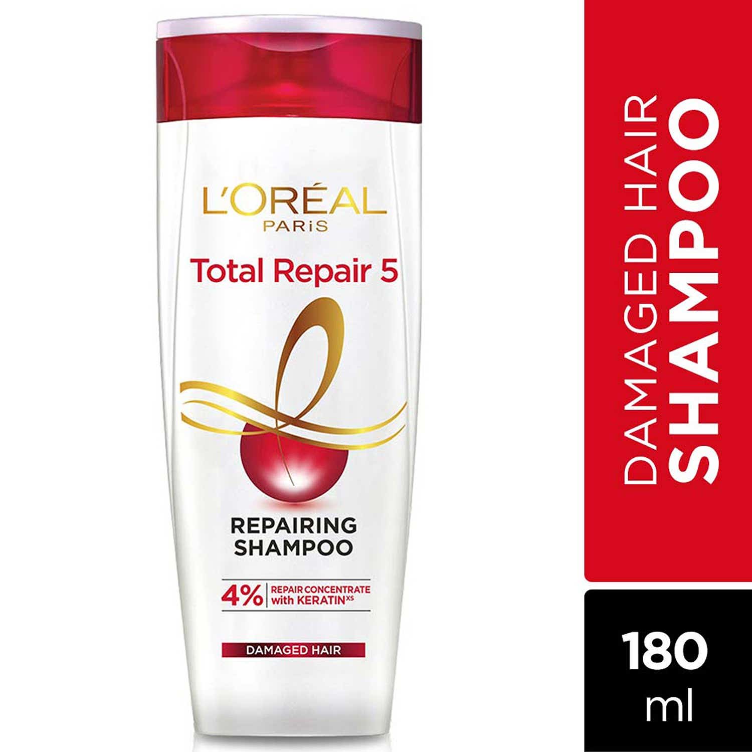 L'Oreal Paris Total Repair 5 Repairing Shampoo with Keratin XS (192.5ml)