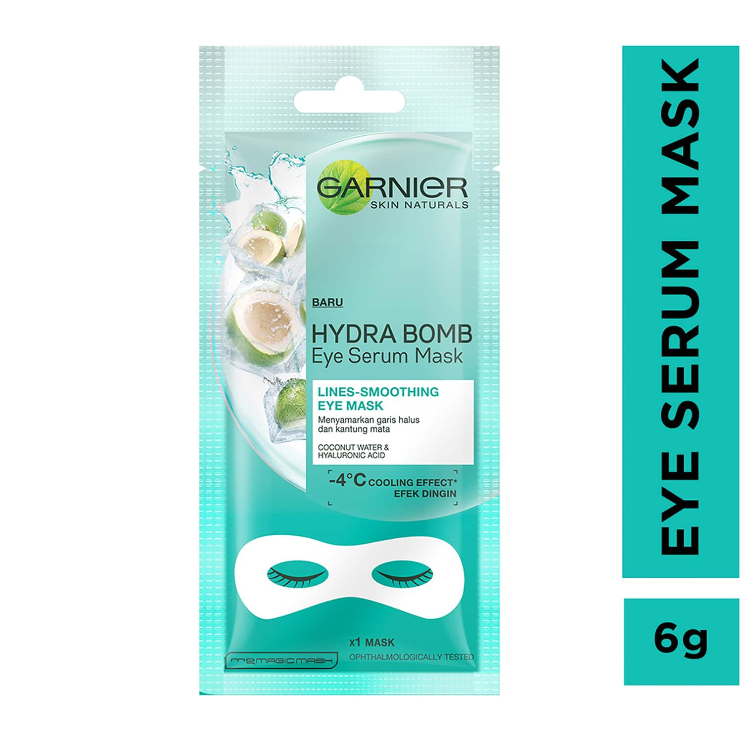 Garnier | Garnier Hydra Bomb Eye Serum Mask Coconut Water (6g)