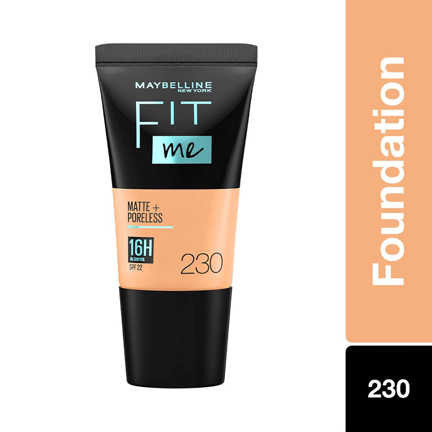 Maybelline New York | Maybelline New York Fit Me Matte + Poreless Liquid Foundation Tube SPF 22 - 230 Natural Buff (18ml)