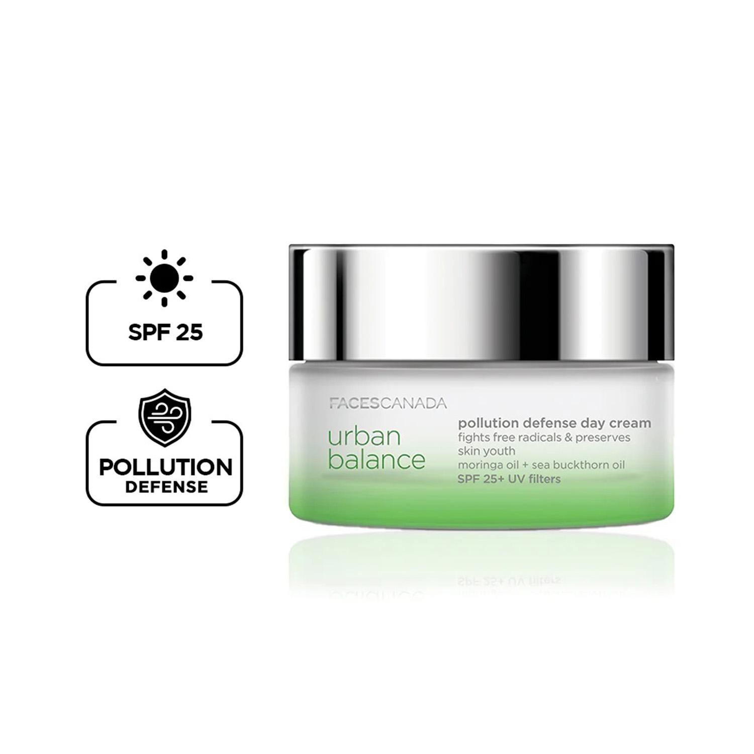 Faces Canada | Faces Canada Urban Balance Pollution Defence Day Cream, For All Skin Types (50 g)