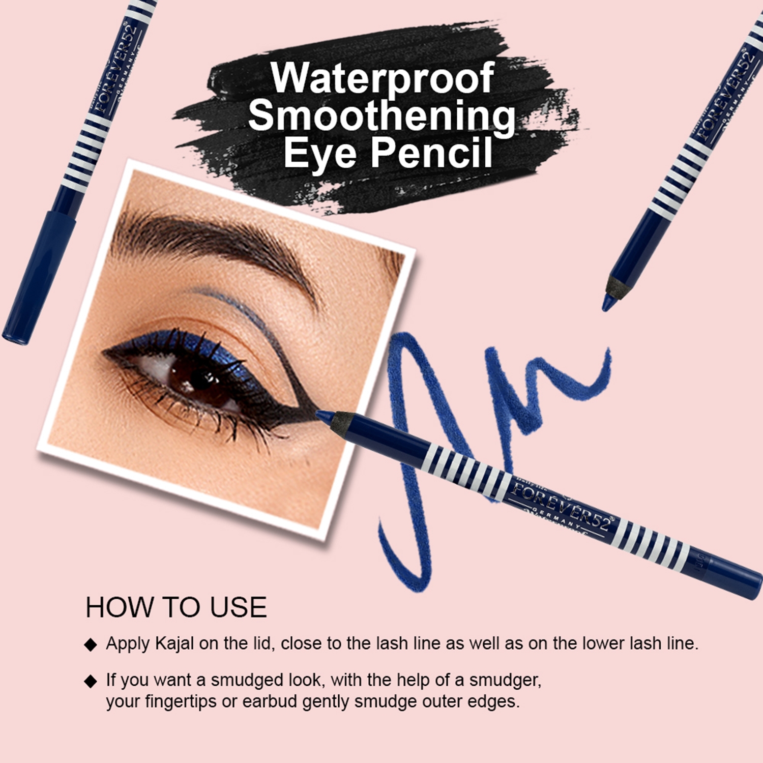 Daily Life Forever52 | Daily Life Forever52 Waterproof Smoothening Eye Pencil Onyx F501 (1gm)