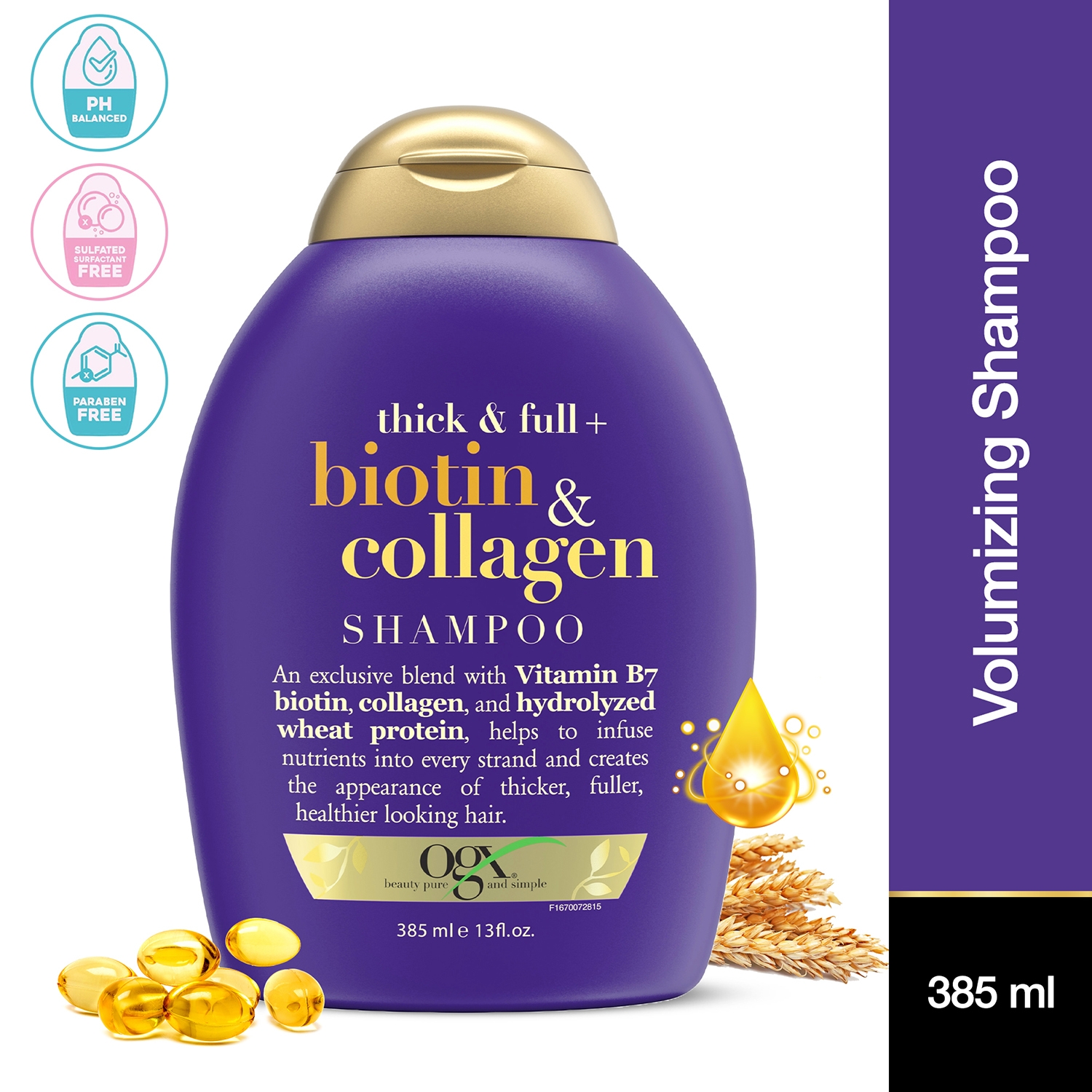 OGX | OGX Thick & Full Biotin & Collagen Shampoo (385ml)