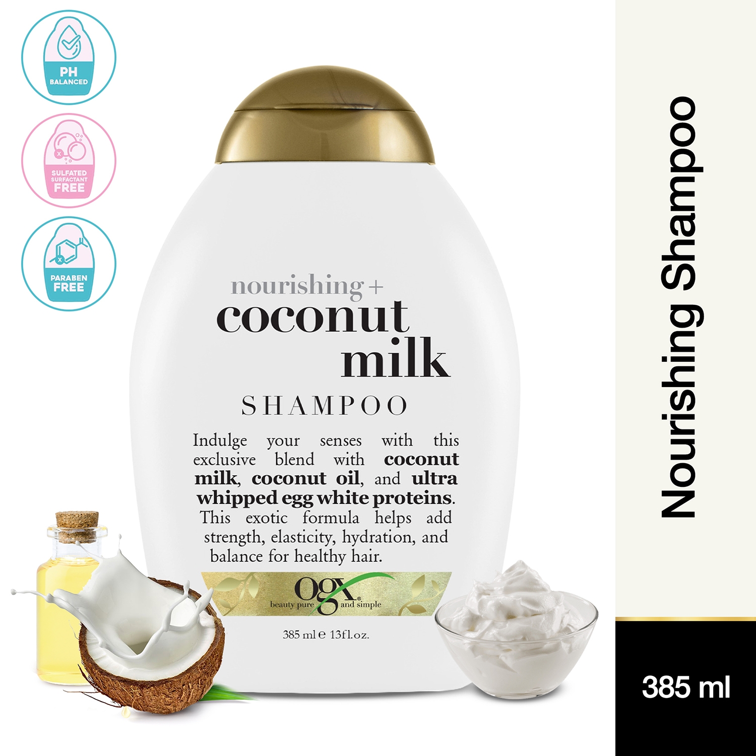 OGX | OGX Nourishing Coconut Milk Shampoo (385ml)