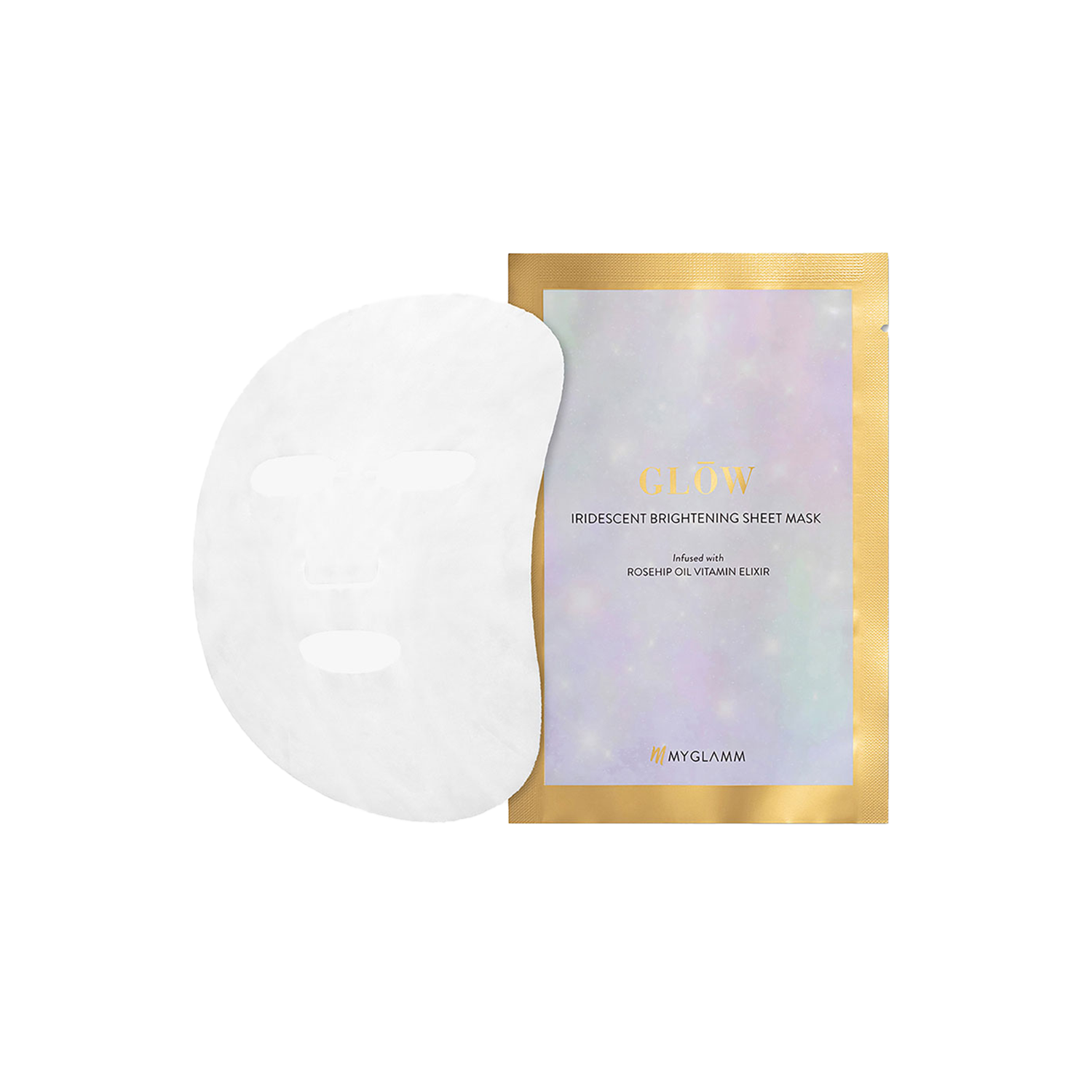 MyGlamm | MyGlamm Glow Iridescent Brightening Sheet Mask (20ml)