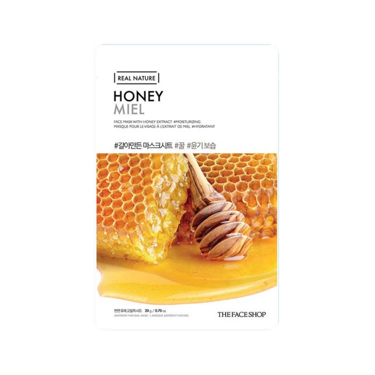 The Face Shop | The Face Shop Real Nature Honey Face Sheet Mask (20g)