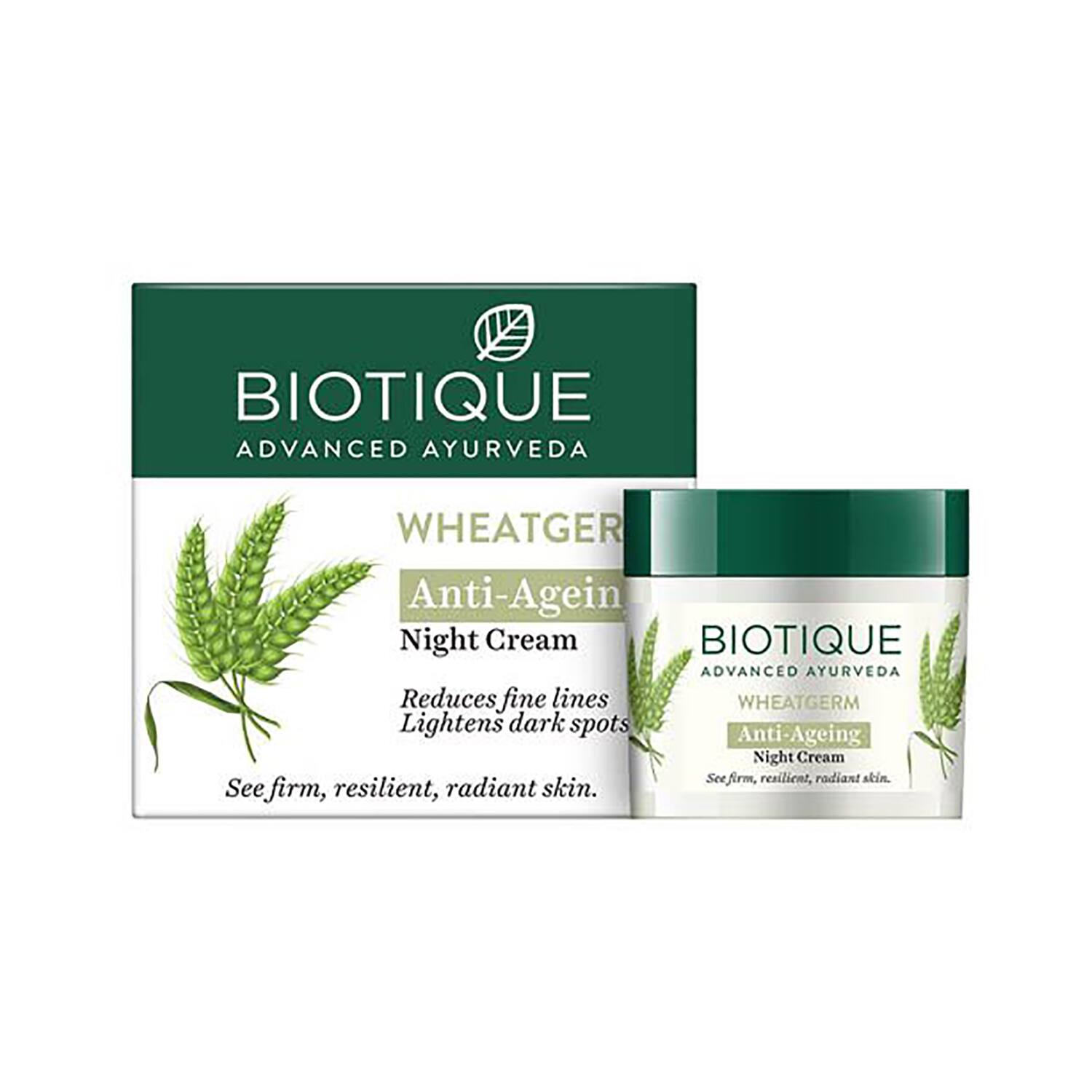 Biotique | Biotique Bio Wheat Germ Night Cream (50g)