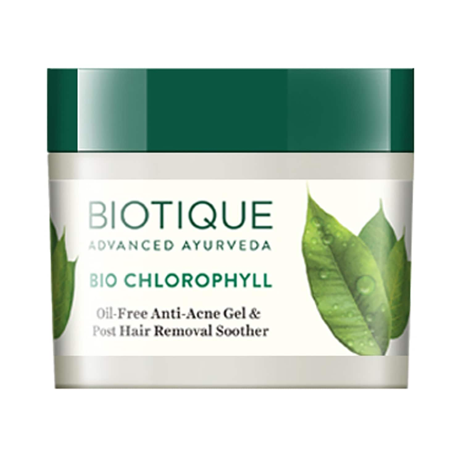 Biotique | Biotique Bio Chlorophyll Oil-Free Anti-Acne & Post Hair Removal Soother Gel (50g)