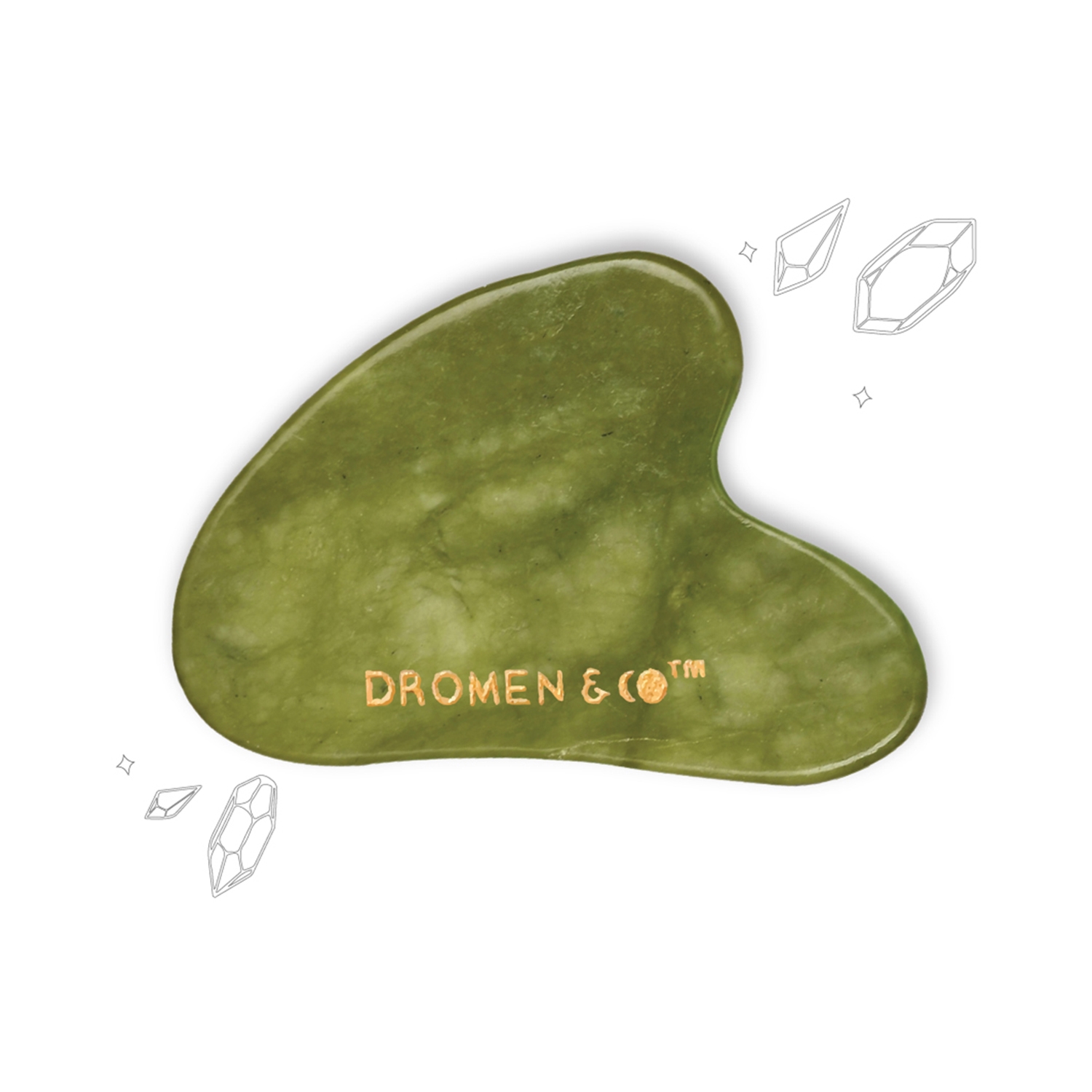 DROMEN & CO | DROMEN & CO Jade Gua Sha Stone