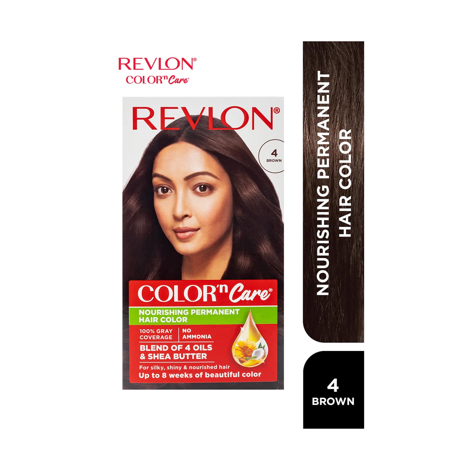 Revlon | Revlon Color N Care Permanent Hair Color Cream - 3N Darkest Brown (40g+67.5ml)