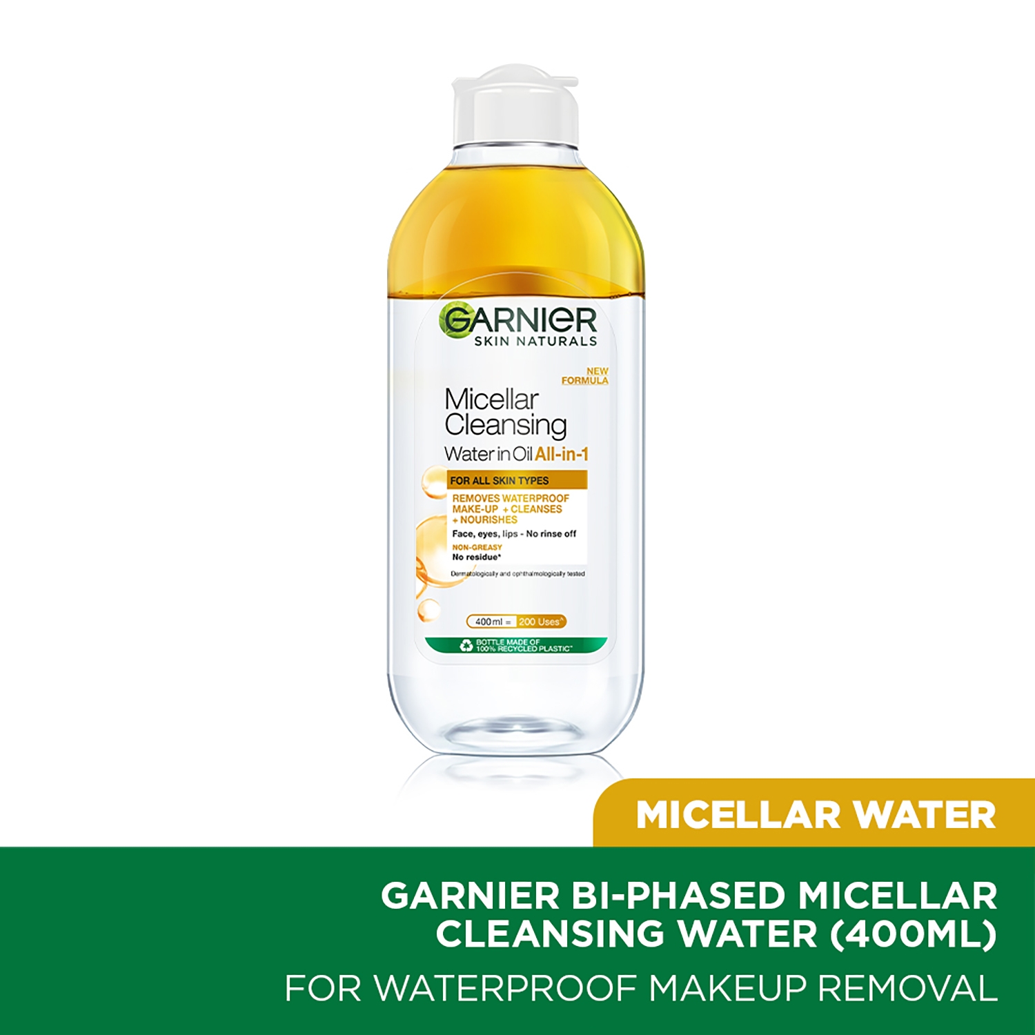 Garnier | Garnier Skin Naturals Micellar Oil-Infused Cleansing Water (400ml)