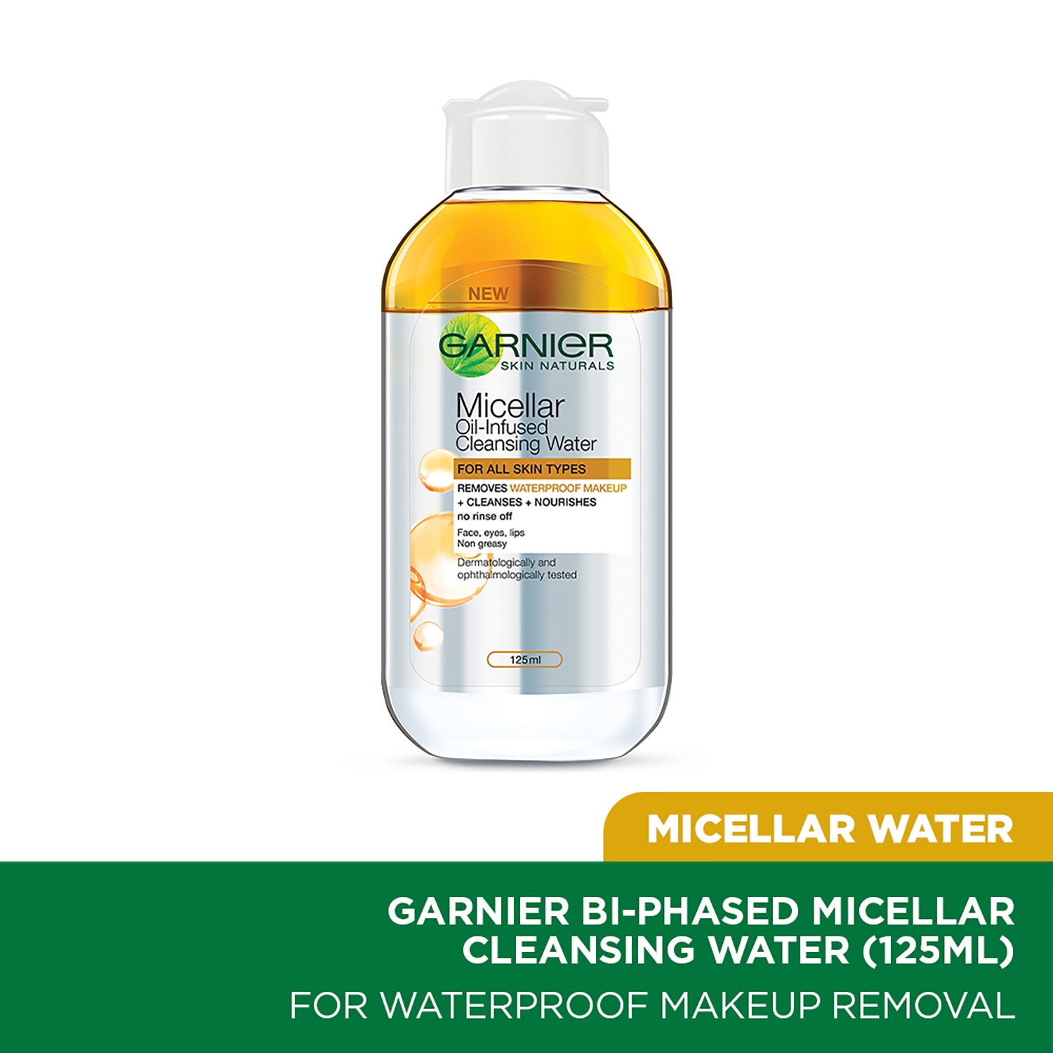 Garnier | Garnier Skin Naturals Micellar Oil-Infused Cleansing Water (125ml)