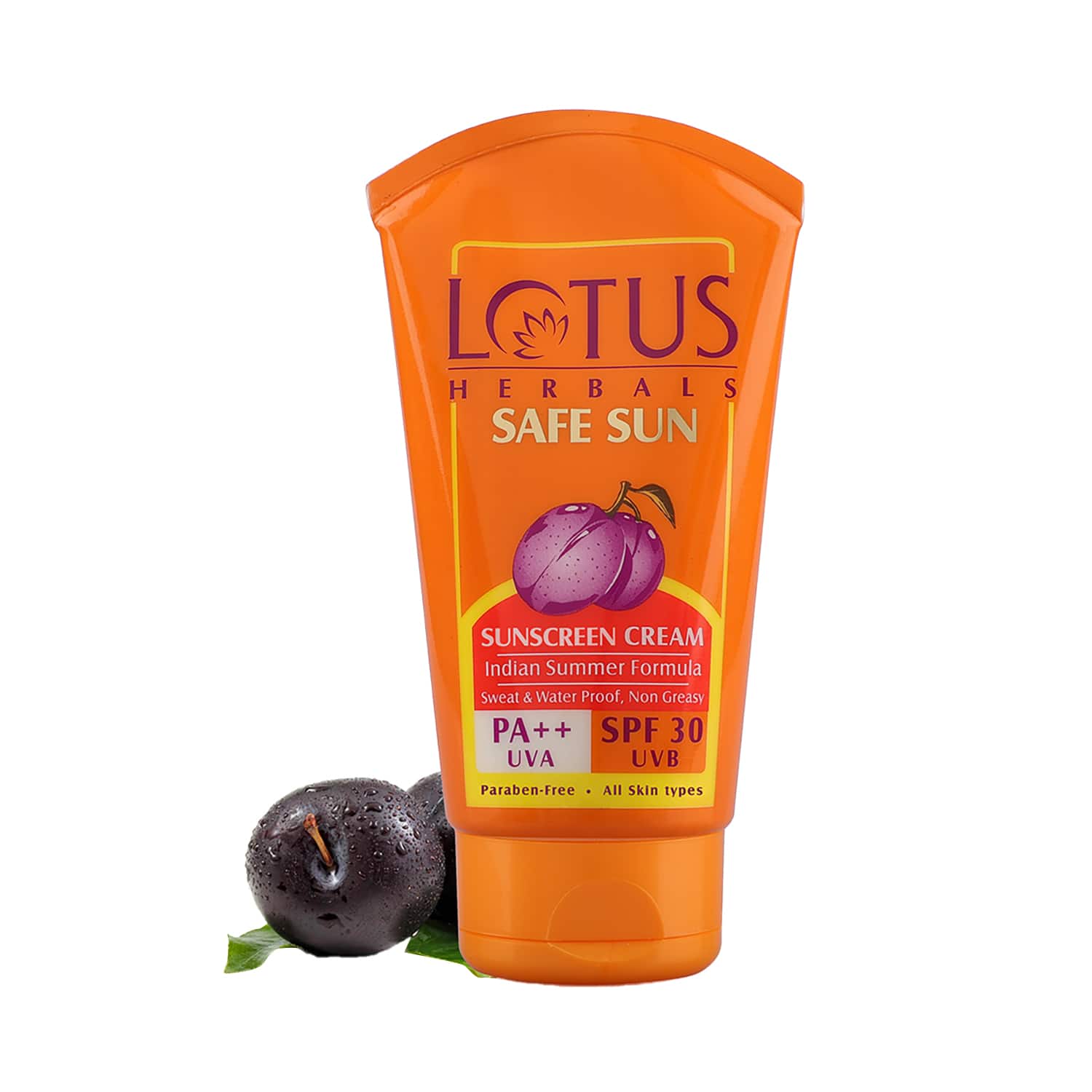 Lotus Herbals | Lotus Herbals Safe Sunblock Cream Pa++ SPF 30 - (50g)