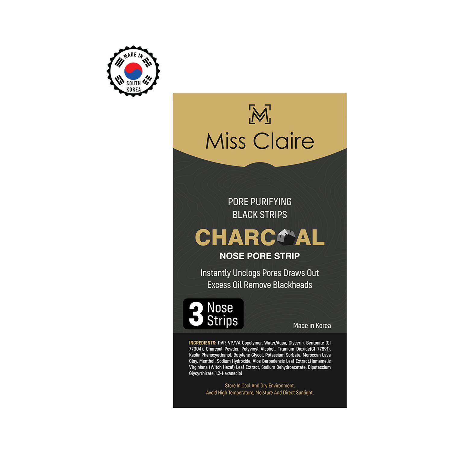 Miss Claire | Miss Claire Charcoal Nose Strip - (1.2g)