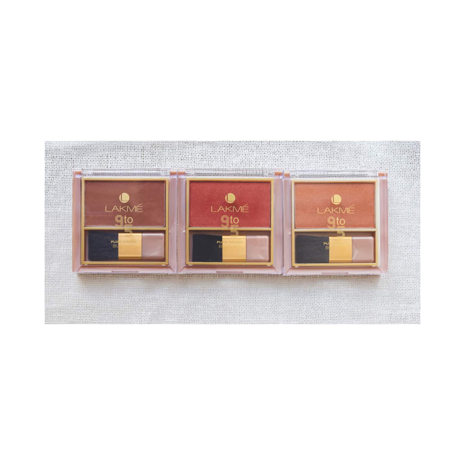 Lakme 9 to 5 pure rouge blusher peach sales affair