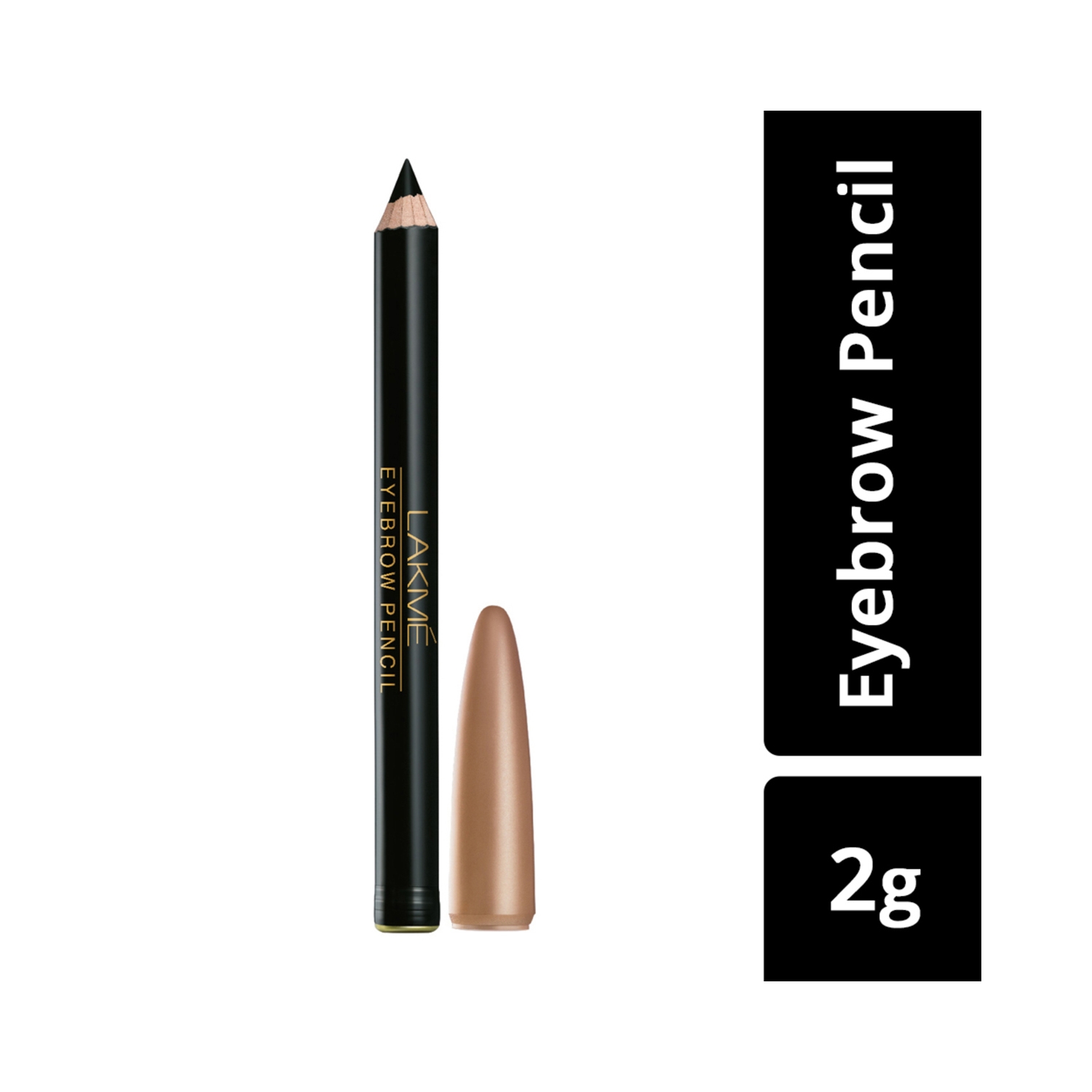Lakme | Lakme Eyebrow Pencil - Black (1.2g)