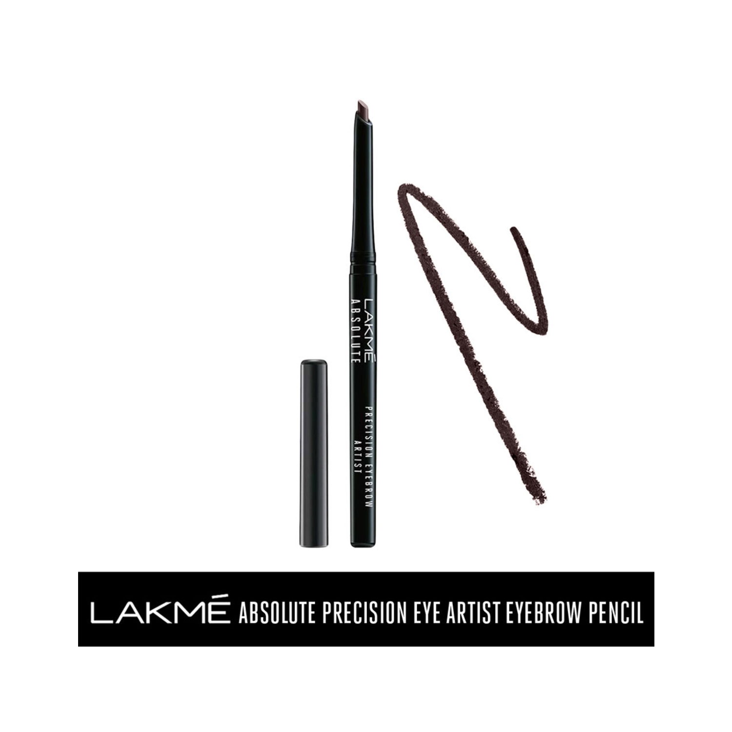 Lakme | Lakme Absolute Precision Eye Artist Eyebrow Pencil - Dark Brown (0.35g)