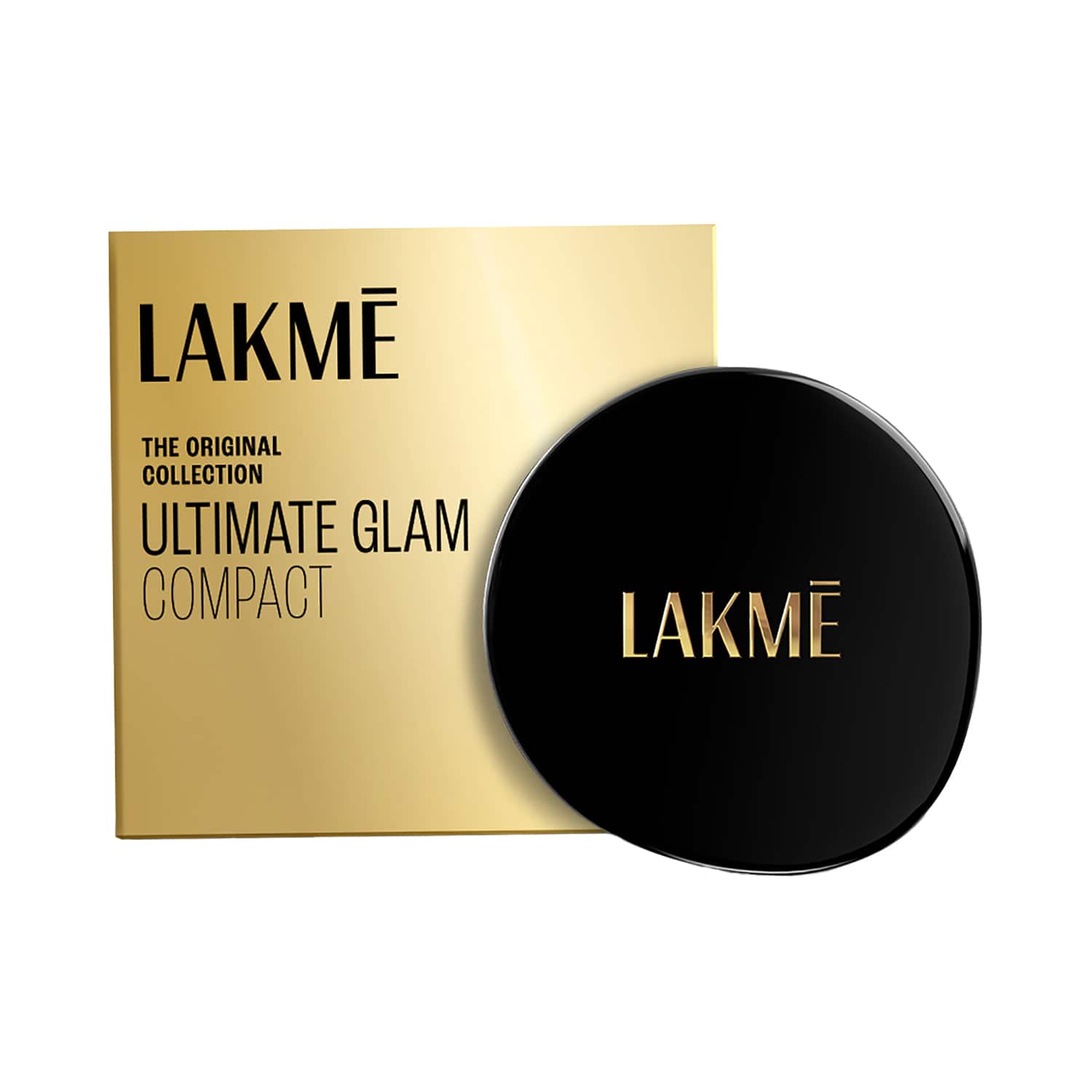 Lakme | Lakme Ultimate Glam Compact Skin Lightening Compact Powder with Vitamin B3 - Golden Sand 03 (8 g)