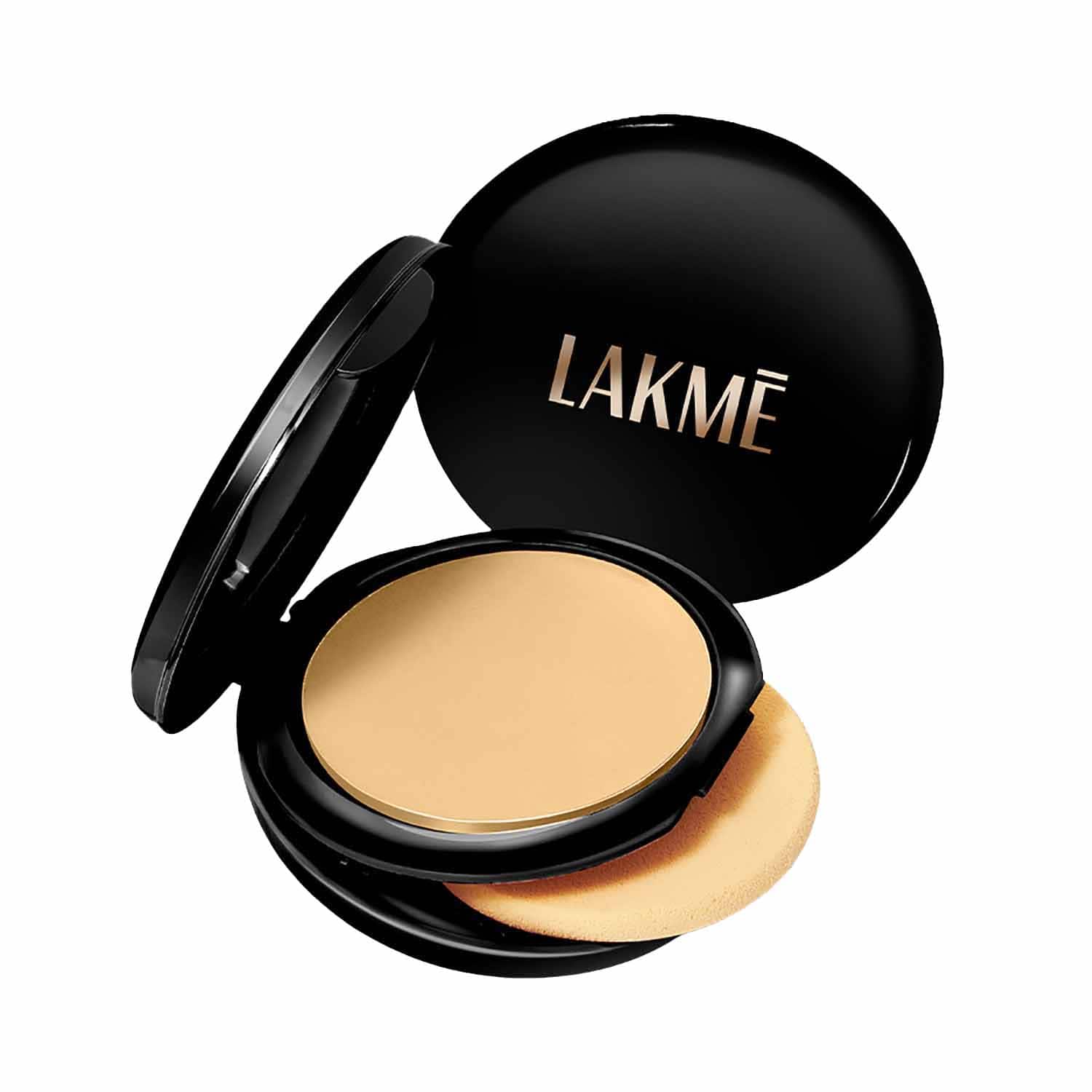 Lakme | Lakme Xtraordin-airy Compact 2 In 1 Compact + Foundation Lightweight SPF17 - 04 golden Light (9 g)
