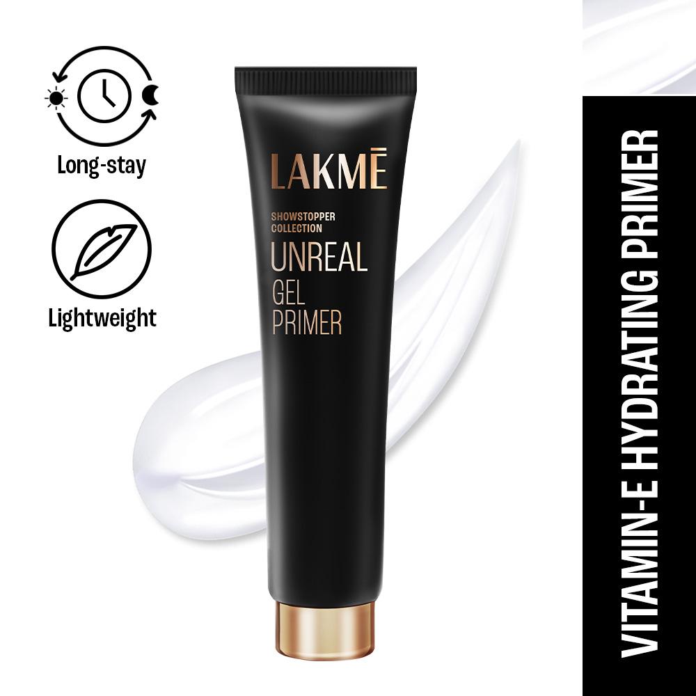 Lakme | Lakme Unreal Undercover Gel Primer, Enriched with Viitamin E (30ml)