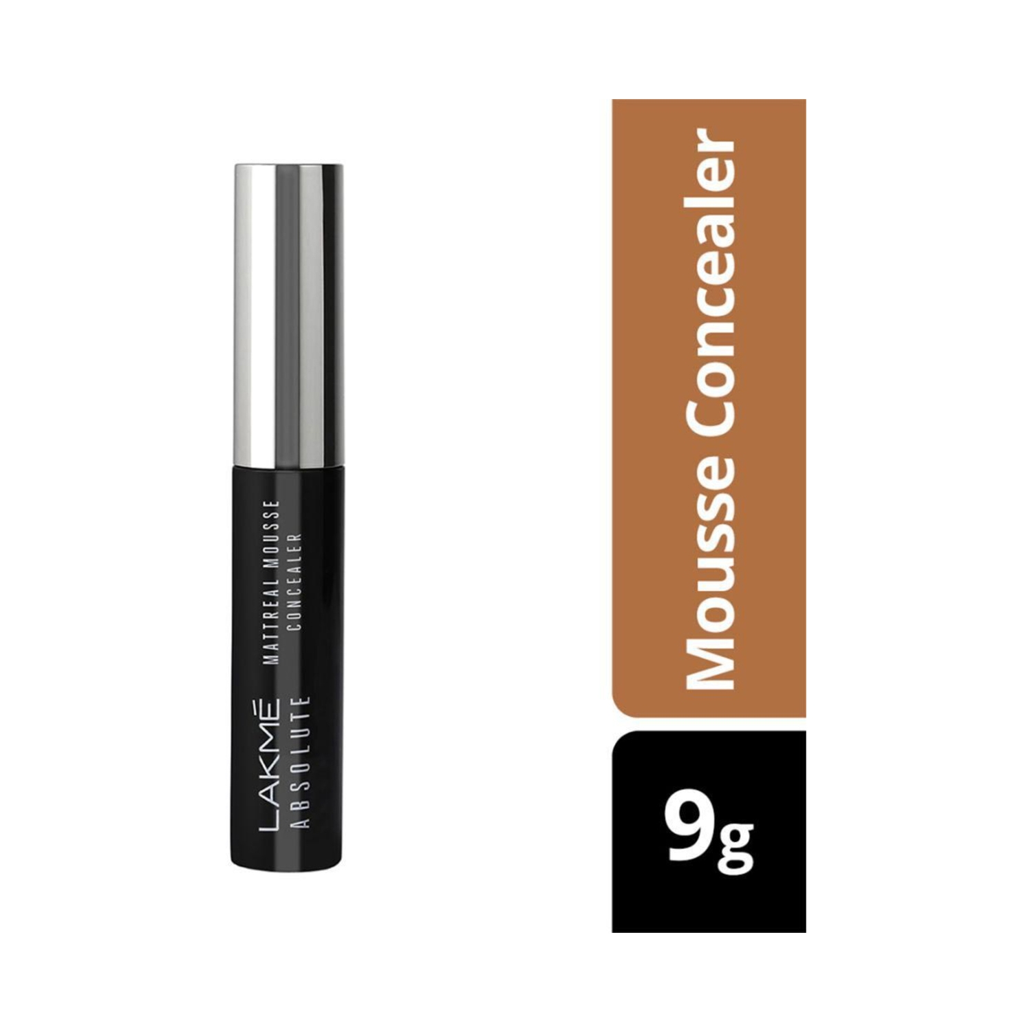 Lakme | Lakme Absolute Mattereal Mousse Concealer - 06 Walnut (9g)