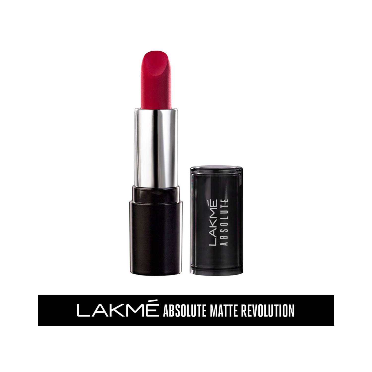 Lakme | Lakme Absolute Matte Revolution Lip Color - 101 Bombshell Red (3.5g)