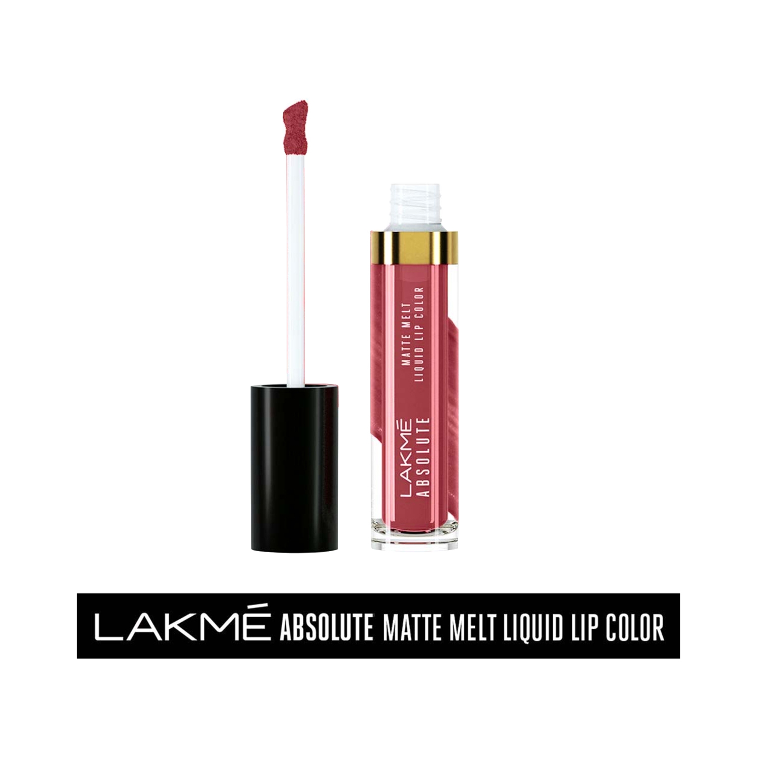 Lakme | Lakme Absolute Matte Melt Liquid Lip Color - Pink Silk (6ml)