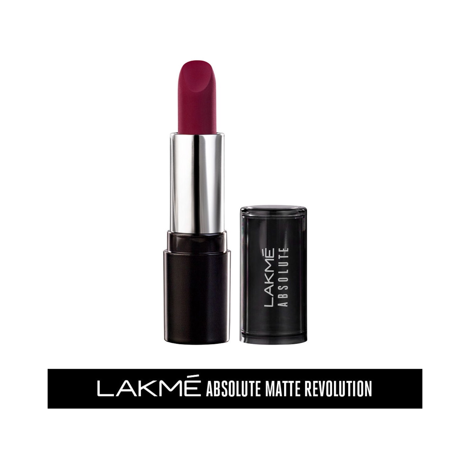 Lakme | Lakme Absolute Matte Revolution Lip Color - 501 Dynamite Berry (3.5g)