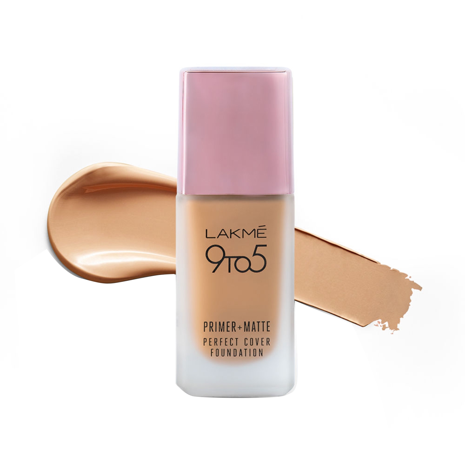 Lakme | Lakme 9 To 5 Primer + Matte Perfect Cover Foundation - W180 Warm Natural (25ml)
