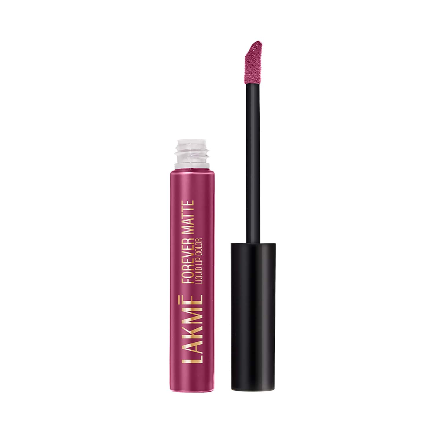 Lakme | Lakme Forever Matte Liquid Lip 16hr Lipstick Lightweight & Transferproof - Fuschia Chic (5.6 ml)