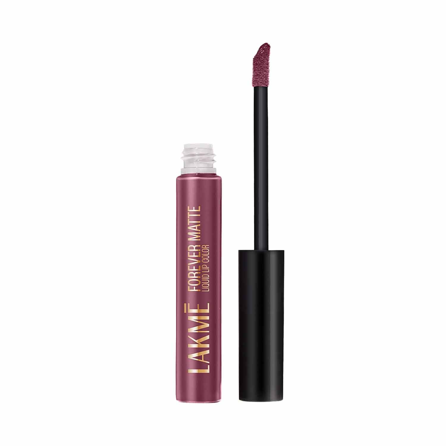 Lakme | Lakme Forever Matte Liquid Lip 16hr Lipstick Lightweight & Transferproof - Mauve Ecstasy (5.6 ml)