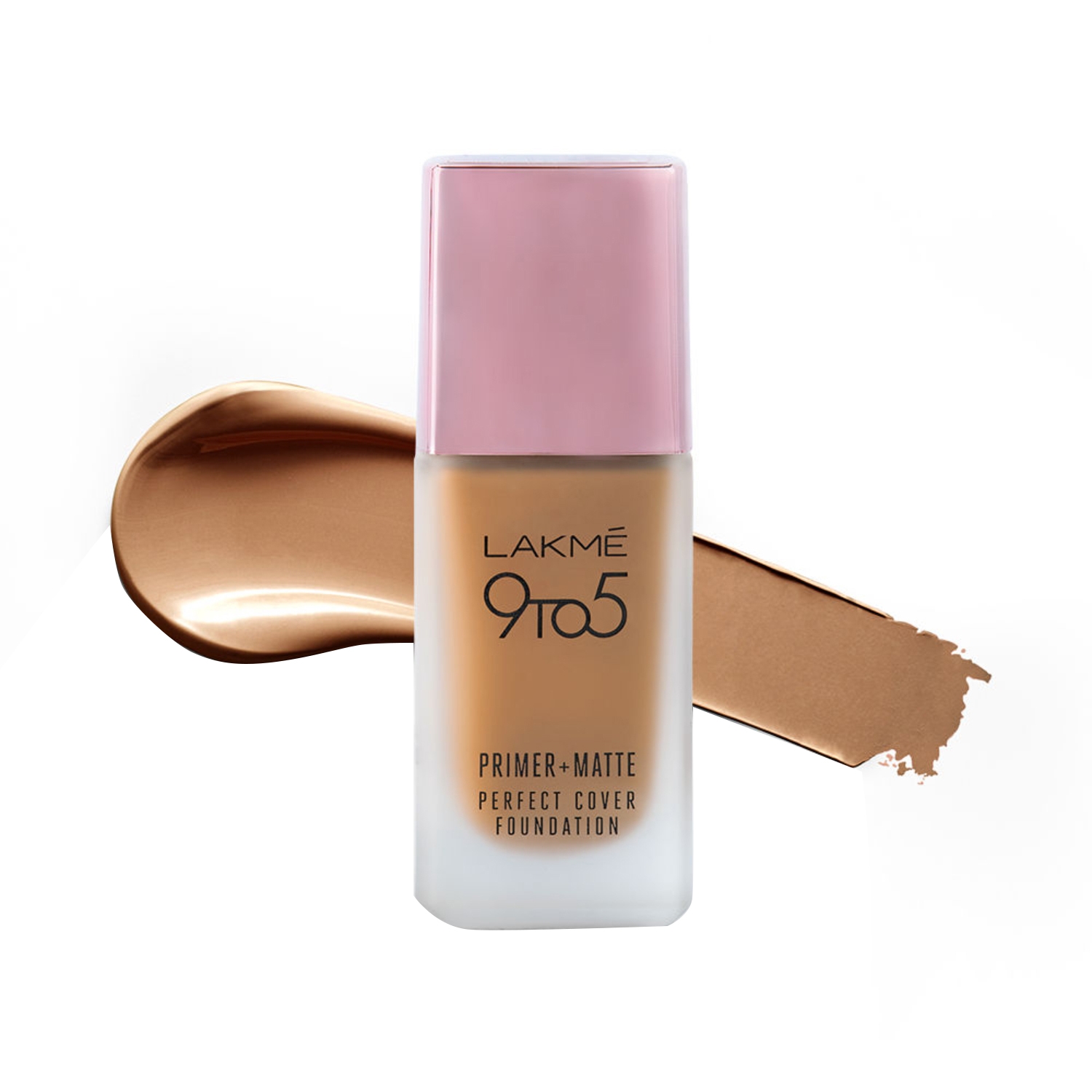 Lakme | Lakme 9 To 5 Primer + Matte Perfect Cover Foundation - N360 Neutral Chestnut (25ml)