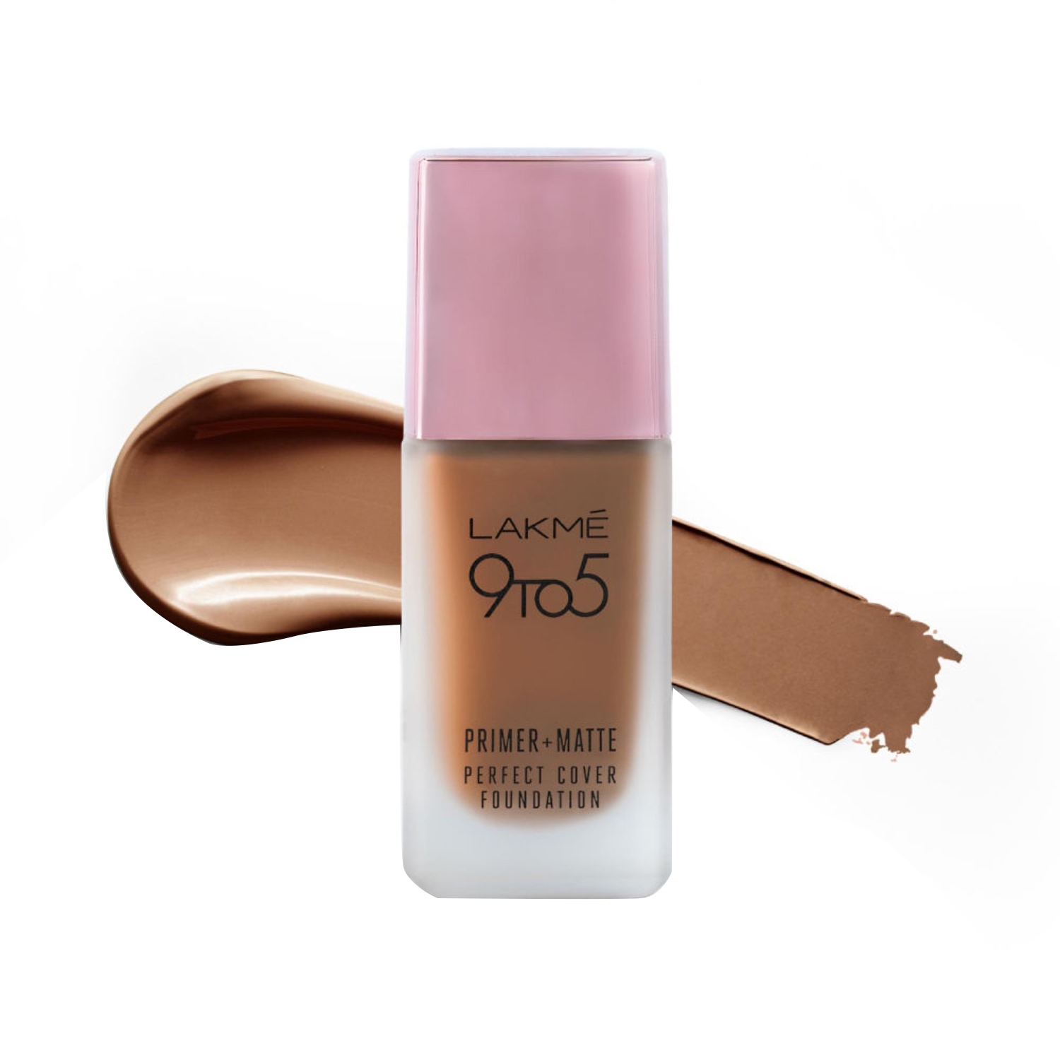 Lakme | Lakme 9 To 5 Primer + Matte Perfect Cover Foundation - C390 Cool Cocoa (25ml)