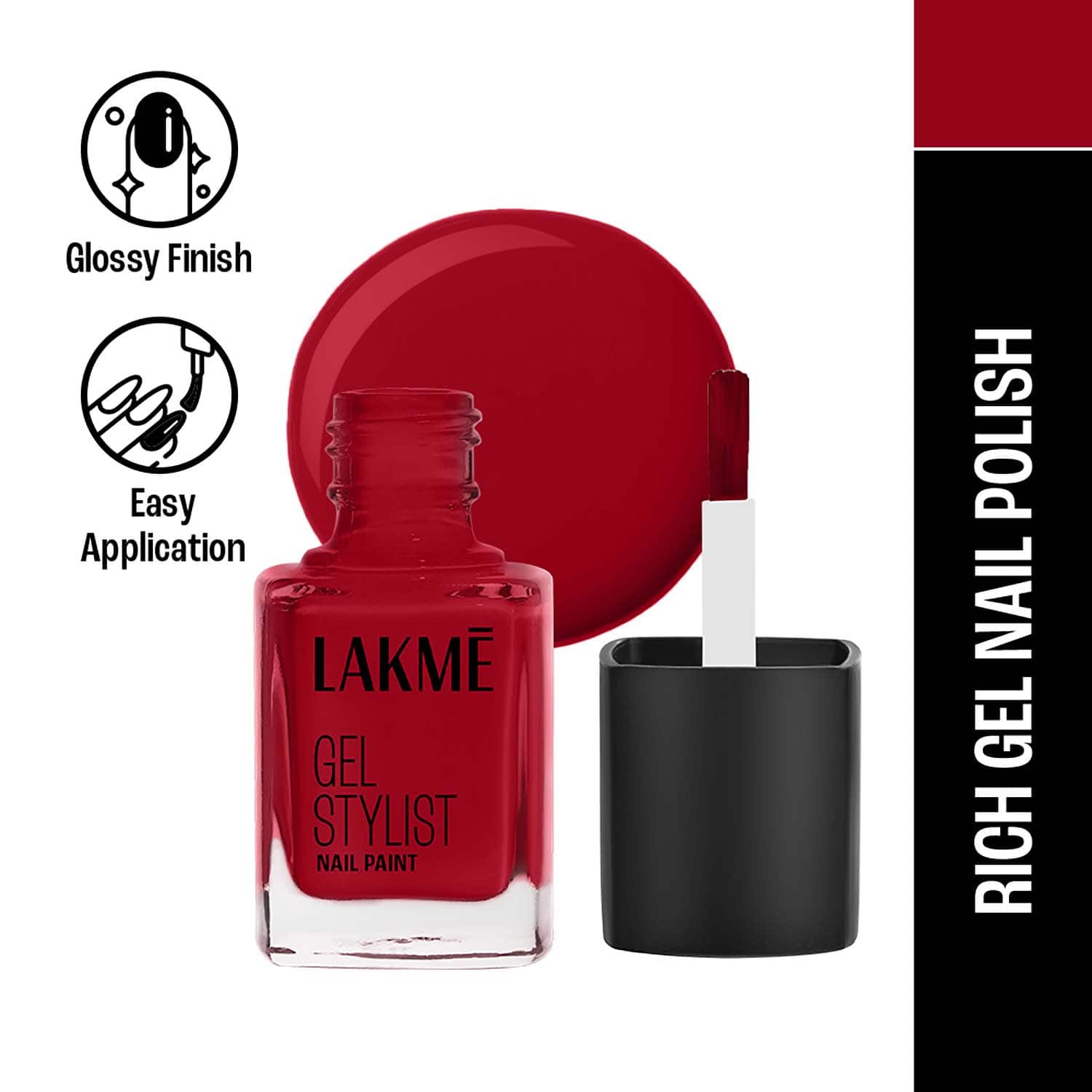 Lakme | Lakme Absolute Gel Stylist Nail Color - Fireside (12 ml)