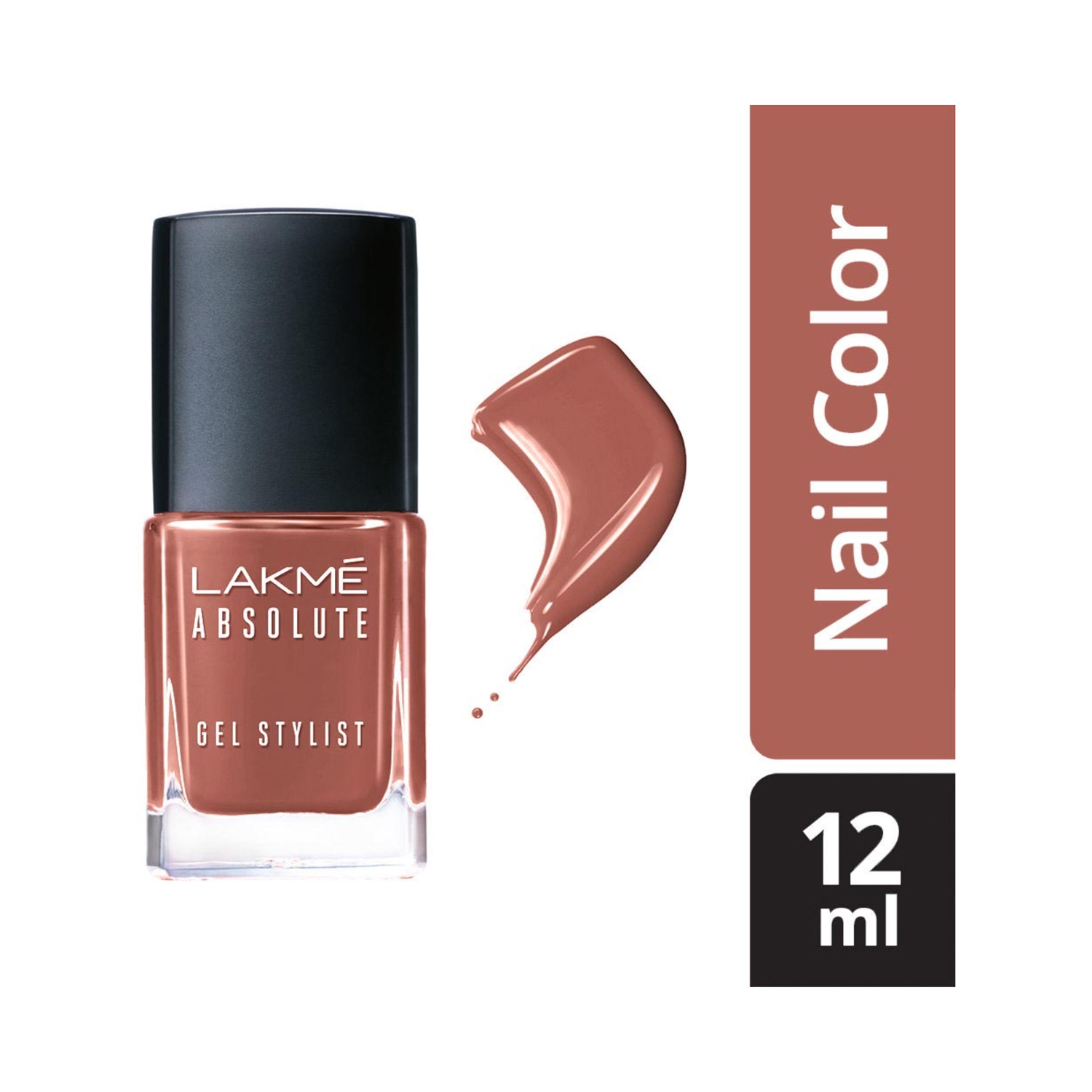 Lakme | Lakme Absolute Gel Stylist Nail Color - 33 Saddle (12ml)