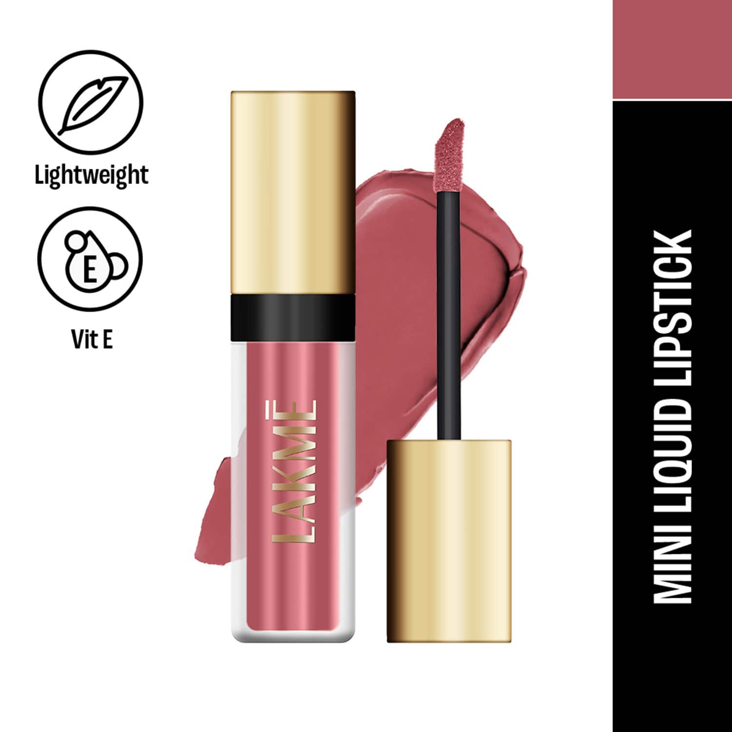 Lakme | Lakme Beyond Matte Lip Liquid Nude Umbrella (2.4 ml)