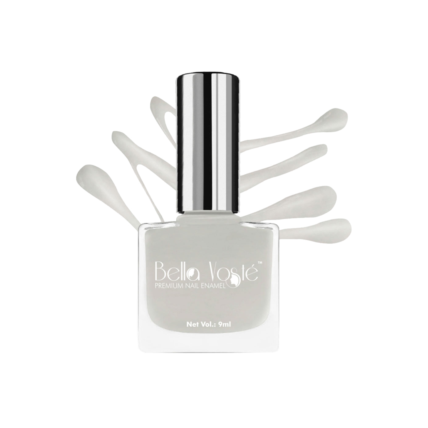 Bella Voste | Bella Voste Gel-Shine Nail Paints - Crisp White(31) (9ml)