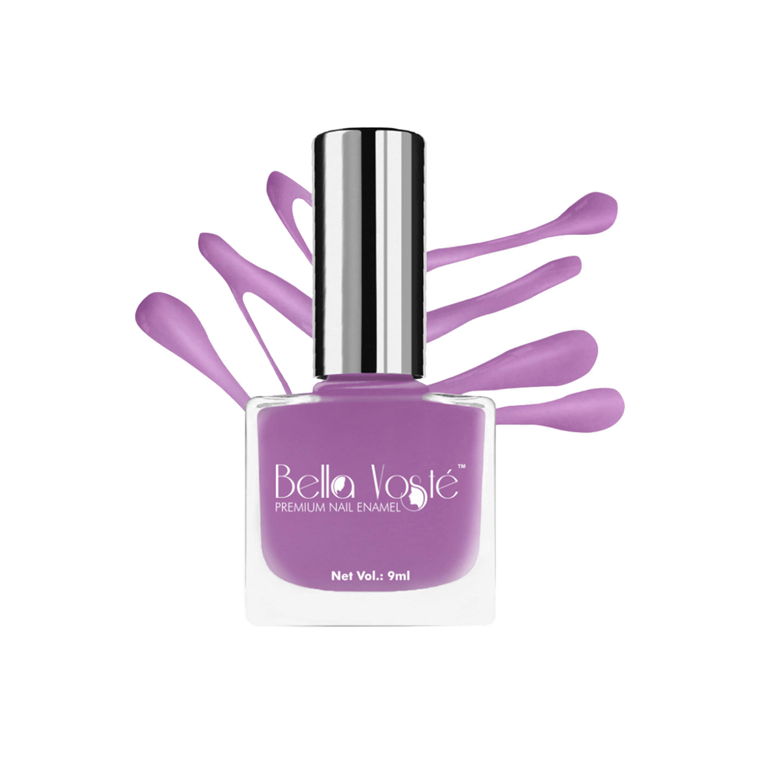 Bella Voste | Bella Voste Gel-Shine Nail Paints - Lilac(49) (9ml)