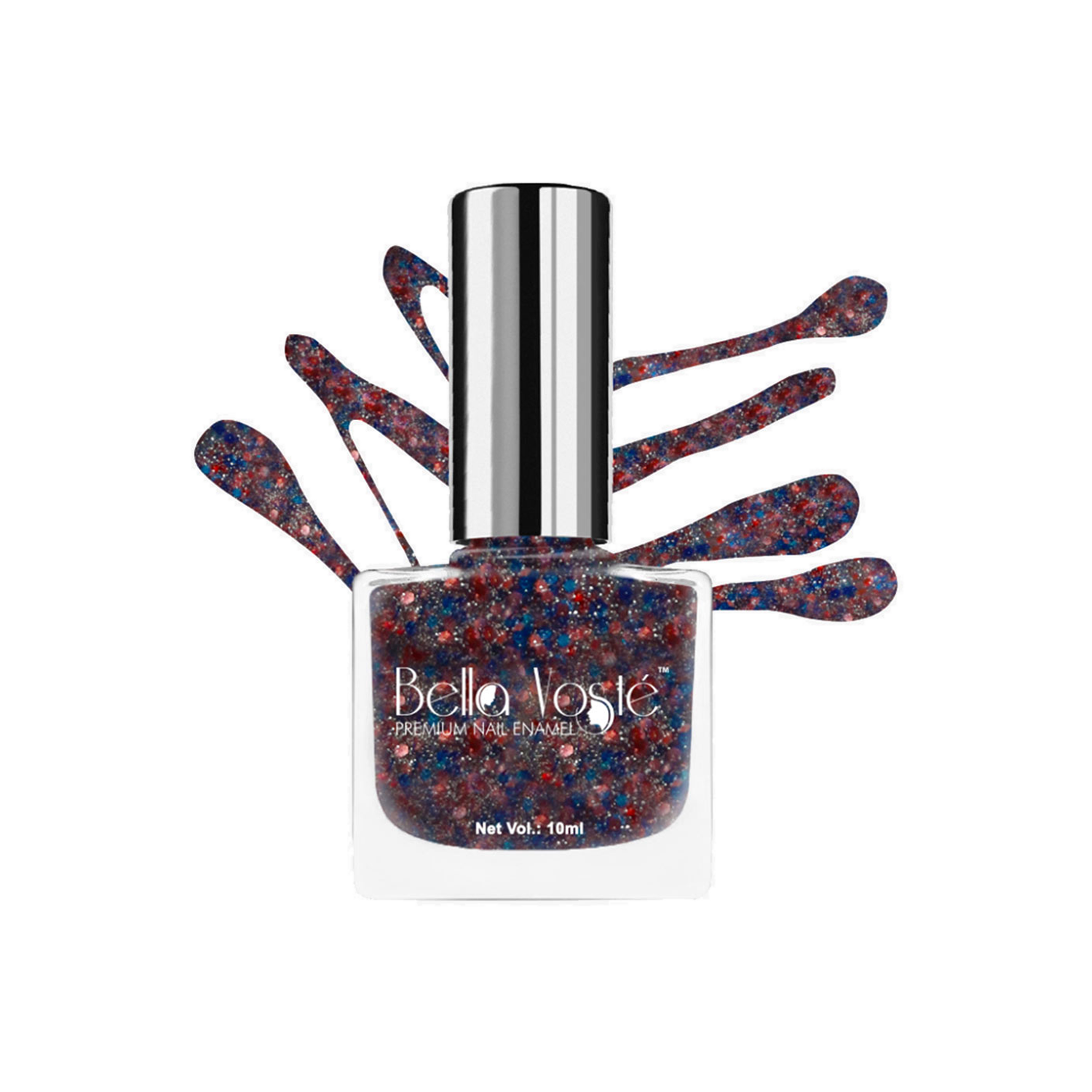 Bella Voste | Bella Voste Glitter Nail Paint - Sea (56) (10ml)