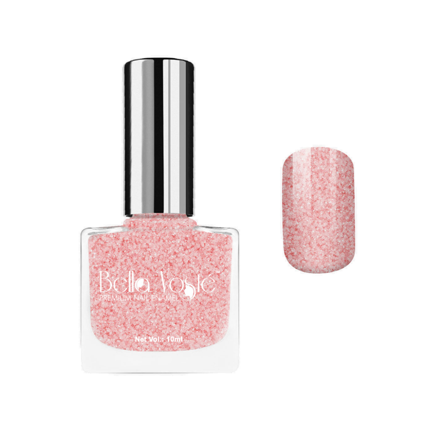 Bella Voste | Bella Voste Glitter Nail Paint - Pink (59) (10ml)